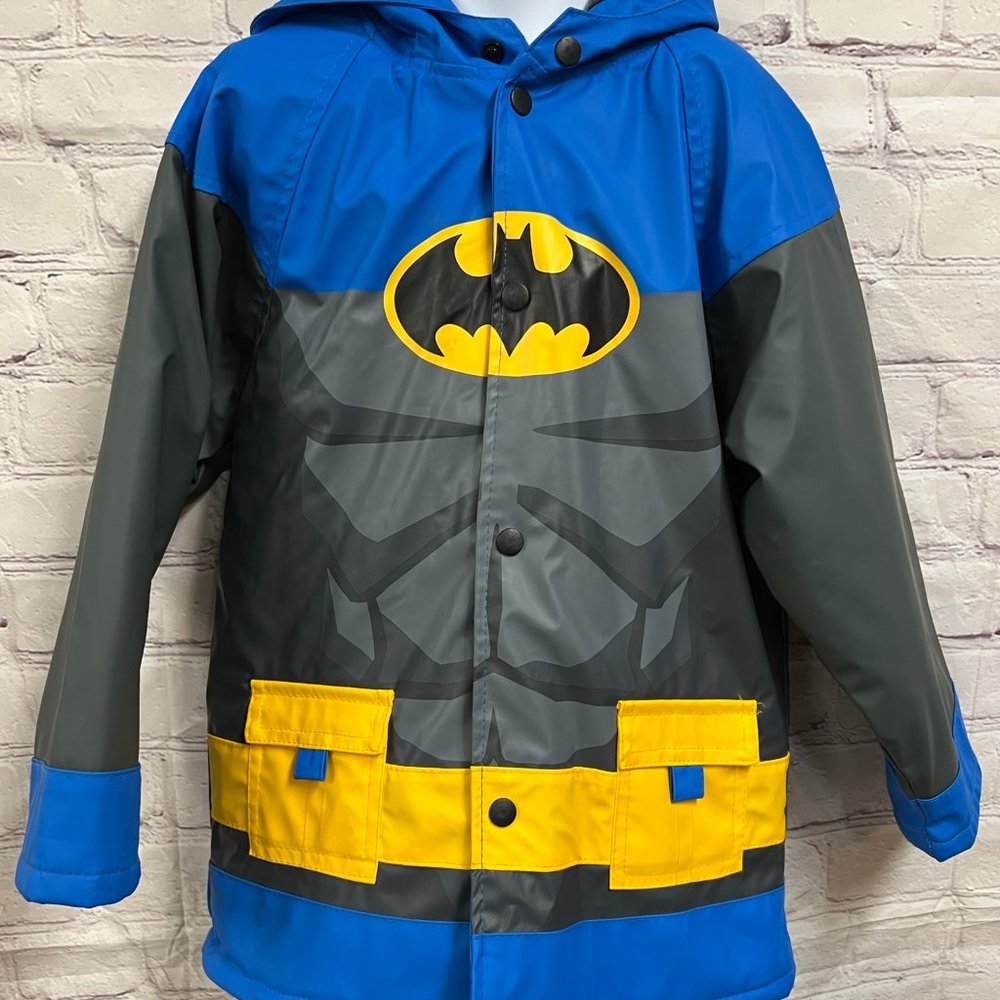Boys Western Chief Batman Fleece-Lined Raincoat
